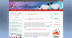 Desktop Screenshot of nisamovca.com